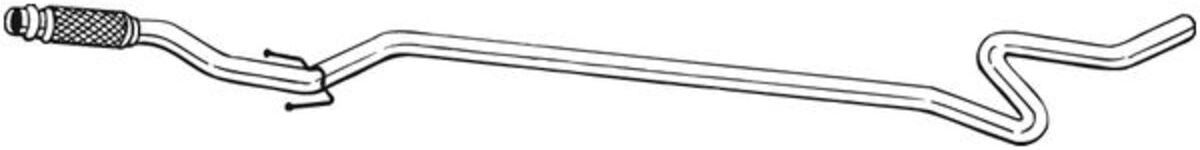 Bosal Tubo di scarico 975-267