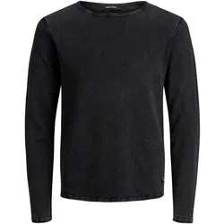 Jack & Jones Herren Pullover JJELEO - Caviar (12174001) - L