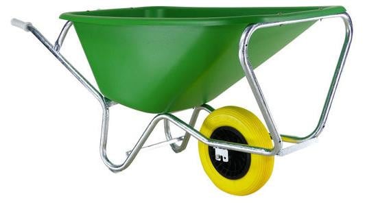 Fort Fort kruiwagen F&S 165 FP met anti-lekwiel, 165 liter