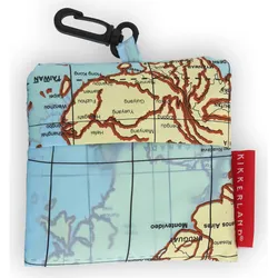 Kikkerland Maps, Packsack, Blau