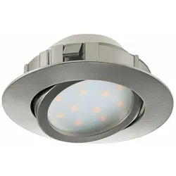 EGLO LED-EINBAUSPOT Ø84 NICKEL-M.PINEDA