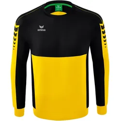 erima Six Wings Sweatshirt gelb/schwarz 116