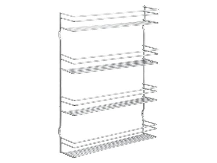 Gewürzregal METALTEX, silber (silbermetallic), Regale, Gewürzregal, 4 Etagen