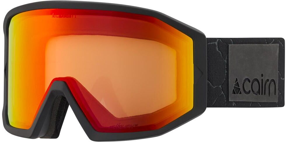Cairn  - Frost Mat Black Red Evolight - Masque de Ski