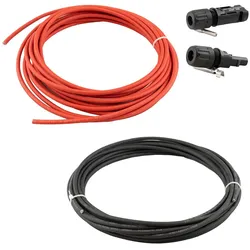 50m Solarkabel mit 2x Solar-Kupplungsstecker und 2x Solar-Kupplungsbuchse