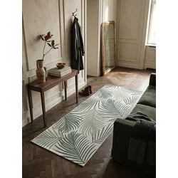 Läufer Pflegeleicht Grün 80x150 cm - BORNO   Kadima Design
