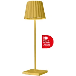 Outdoor Tischleuchte Troll 2.0 38 Gelb