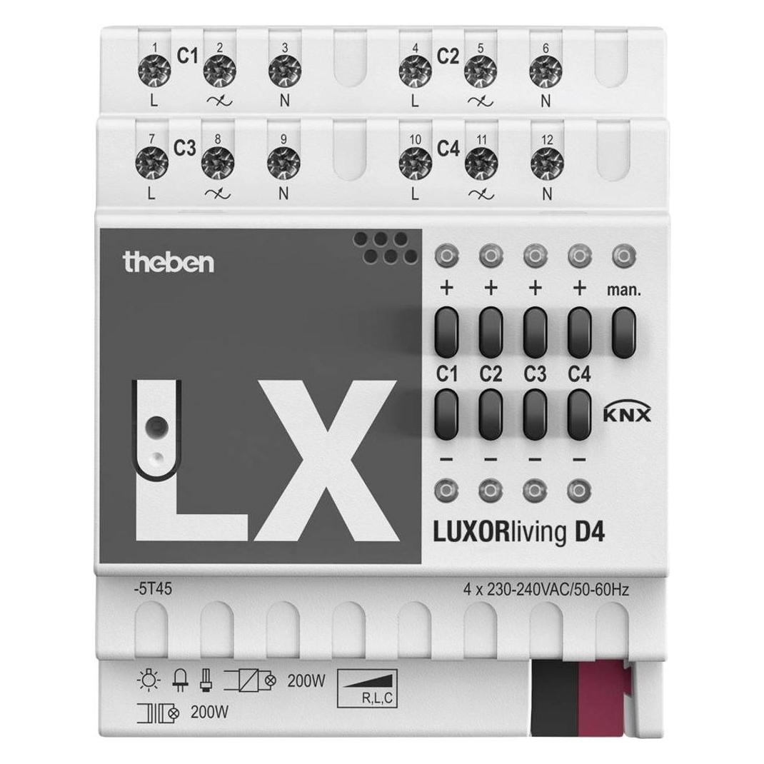 Theben LUXORliving D4 (Dimmaktor) (4800475)