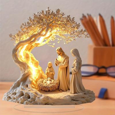 Uplifted Finds Family Tree Of Life Acrylic Desktop Ornament b
