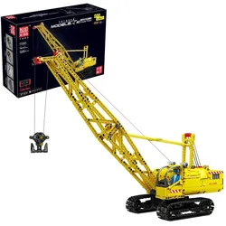Mould King 17001 – Ferngesteuerter Raupenkran-Modellbausatz