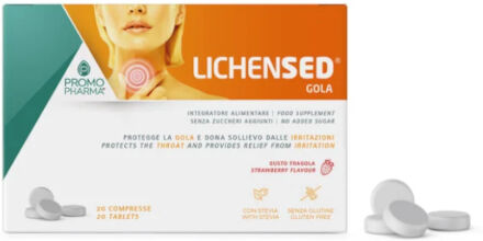 Promopharma Lichensed Fragola 20 Compresse