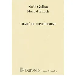 Noel Traite De Contrepoint Opere Teoriche, Fachbücher von Marcel Bitsch