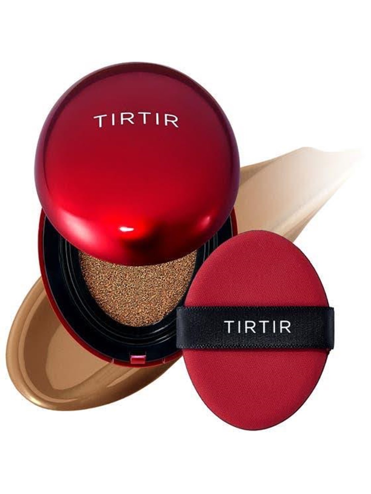 TirTir Mask Fit Red Mini Cushion Foundation 43N Deep Cocoa