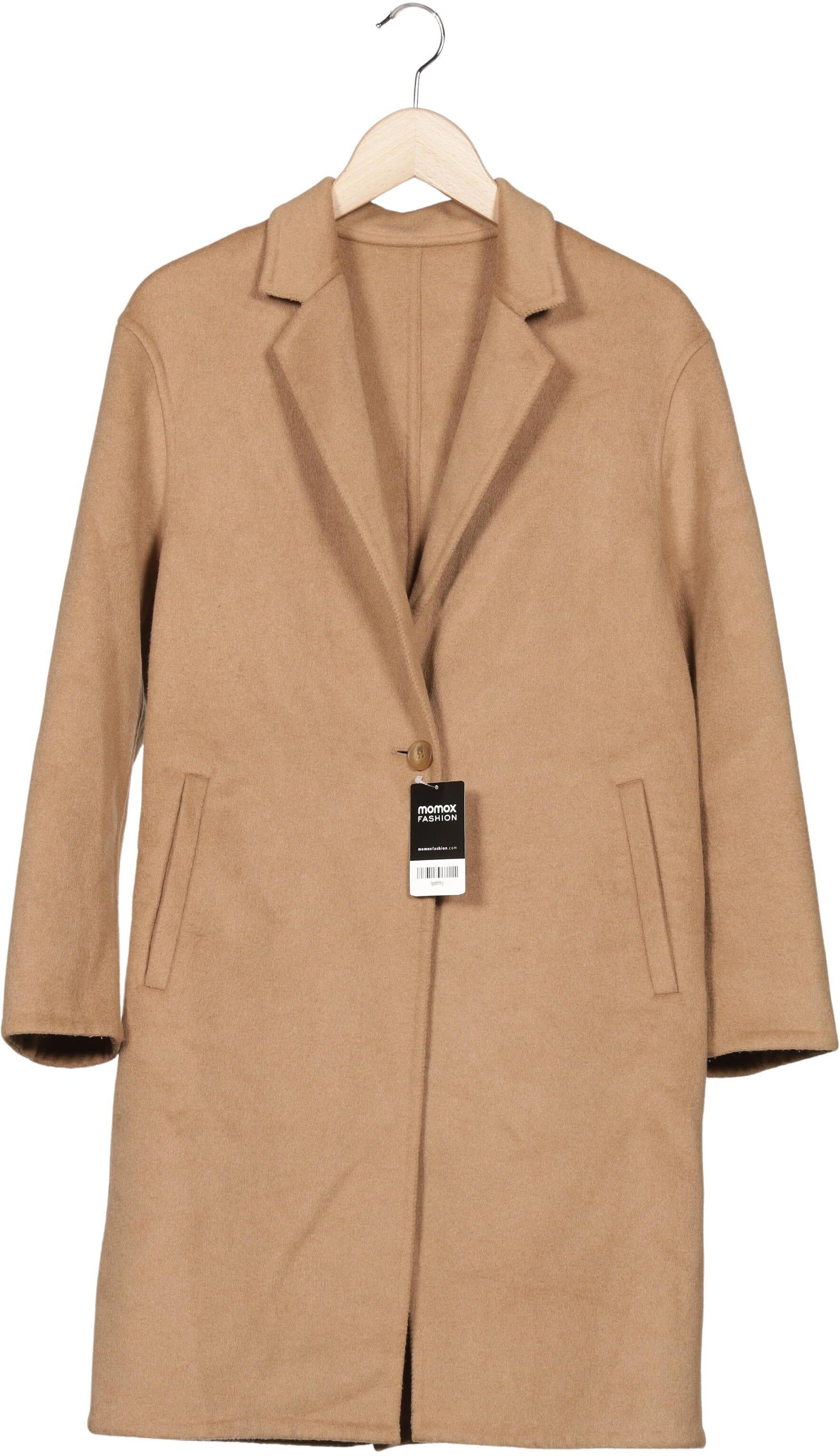 uniqlo Damen Mantel, Beige, Gr. XS, Synthetik - Second Hand