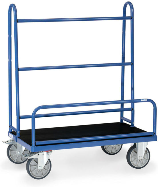 fetra Chariot à plateaux 4431 - plateau avec caoutchouc strié (4431)