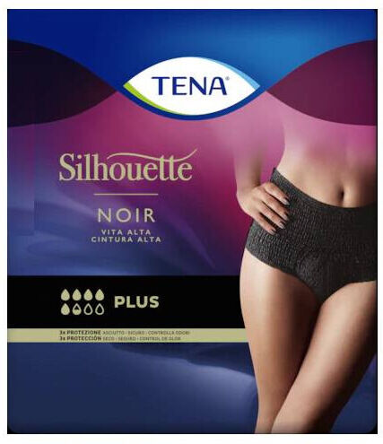 Tena Silhouette High Waist Large Size 8 Units
