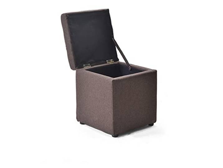 JXXUIRUIEEN Home Schuhwechselhocker Nordic Kleiner Hocker Aufbewahrung für Flur, Zimmer,(Braun)