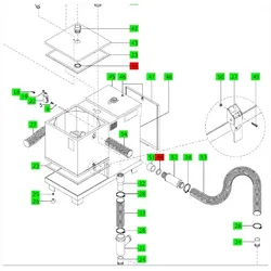 FESTOOL Mutter für Turbo 3091/4001/7501