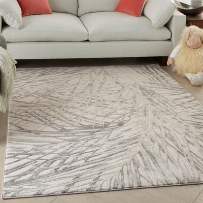 Nourison Rustic Textures Abstract Floral Area Rug