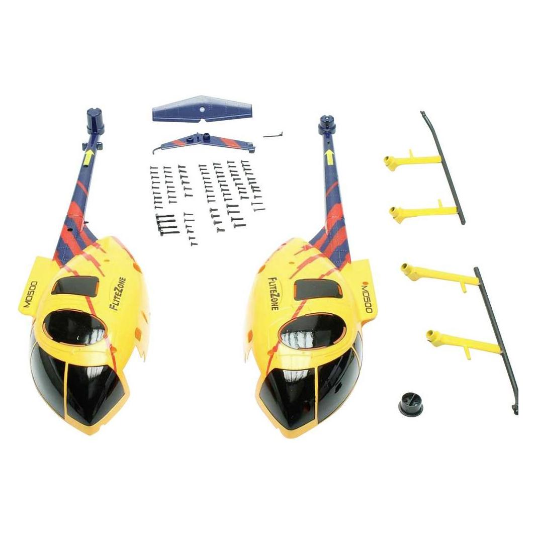 FliteZone Rumpfbausatz MD500E (Swiss) (15788)