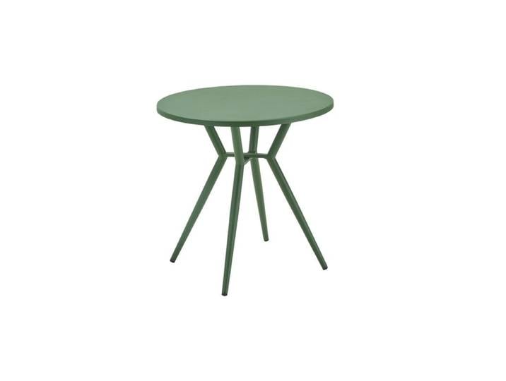 Liadomo Lesina Bistrotisch, Aluminium Ø 80 cm - Aluminium dunkelgrün Trendig &amp; bunt