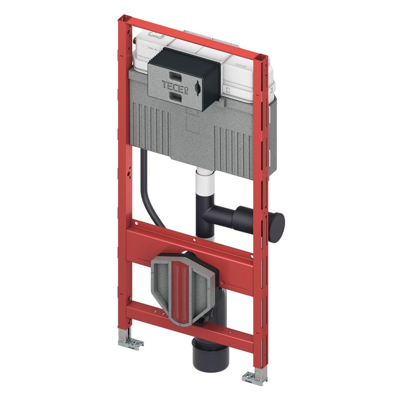 TECE TECEprofil frame - universal toilet frame with front inlet tank, with outlet for connecting the deod (9300303)