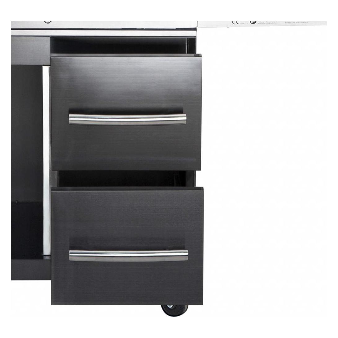 All'Grill Schubladen-System re. für Modular CHEF XL -black- (43781035)