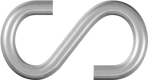 dörner + helmer 4810064 S-Haken Ø 3mm 24mm Stahl galvanisch verzinkt 20St.