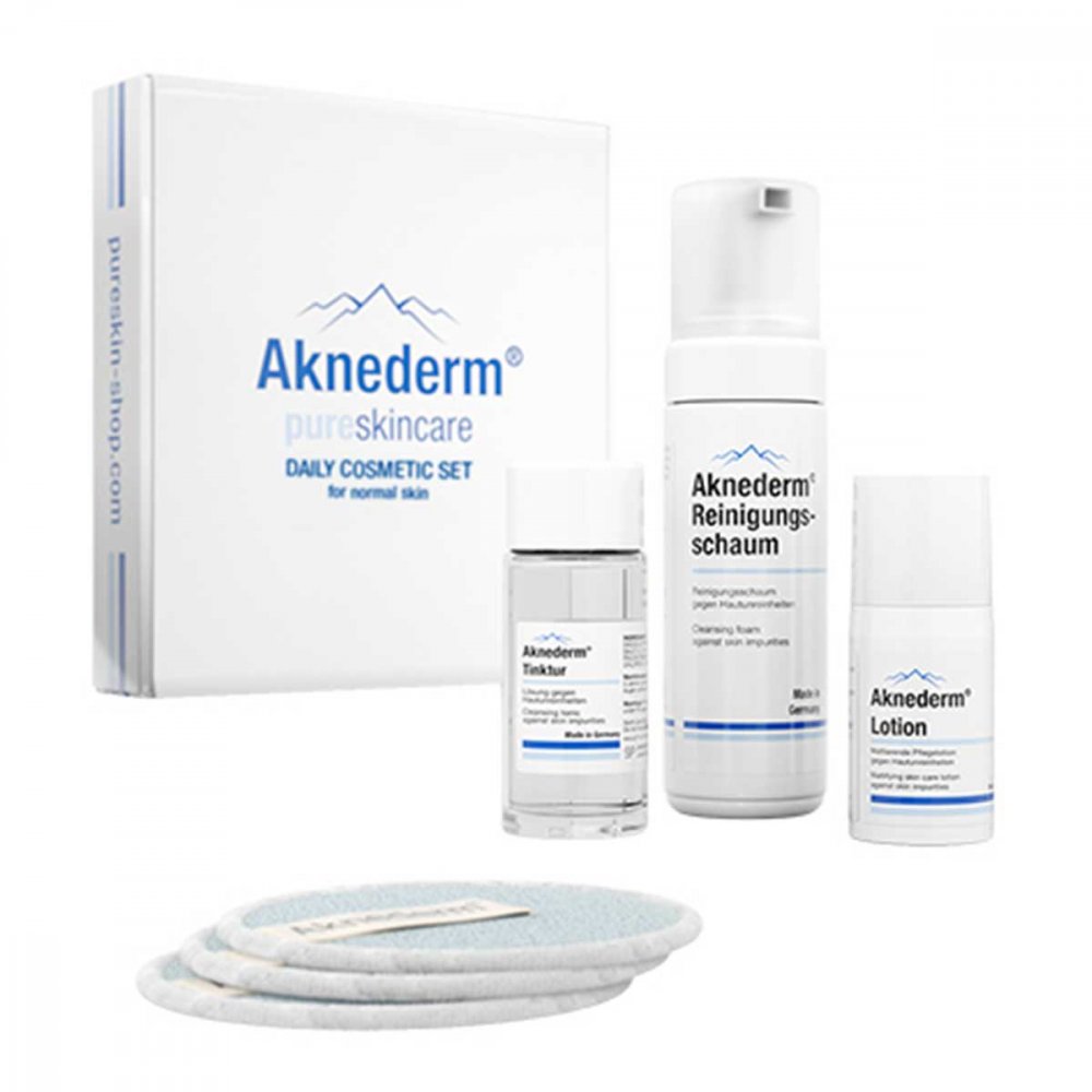 gepepharm GmbH Aknederm Daily Cosmetic Set Normal Skin 17371752