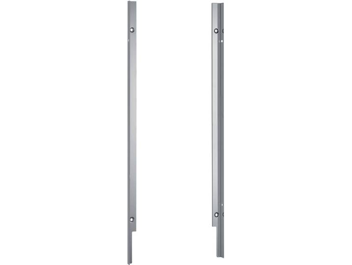 CONSTRUCTA Verblendungssatz Verblendungsleiste, 81er Höhe , silber, Abdeckblenden, ausschließ. für Geräte mit Polinox-Boden&45er Geschirrspüler geeignet, Verblendungssatz