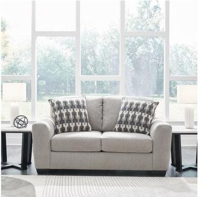 "Signature Design by Ashley Avenal Park Gray Loveseat - 71""W x 40""D x 40""H"