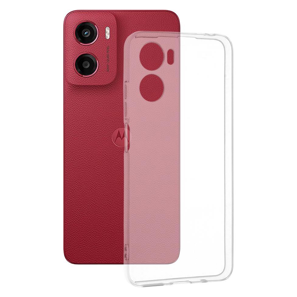 Techsuit - Clear Silicone - Motorola Moto G05 / E15 - Transparent (Motorola Moto G15, Motorola Moto G5) (61047086)