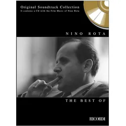 The best of Nino Rota (+CD): songbook for piano/guitar/voice original soundtrack collection, Fachbücher von Nino Rota