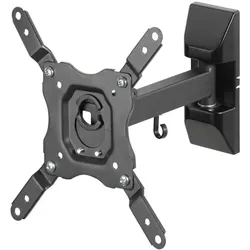 Vivanco TV Wandhalter, Motion, VESA 200, 25kg (Wand, 25 kg), TV Wandhalterung, Schwarz