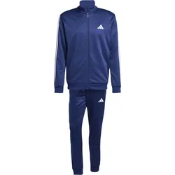 adidas 3 STRIPES Trainingsanzug Herren | Gr. XL | blau - blau