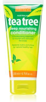 Beauty Formulas Tea Tree condicionador hidratante e nutritivo 200 ml. Tea Tree