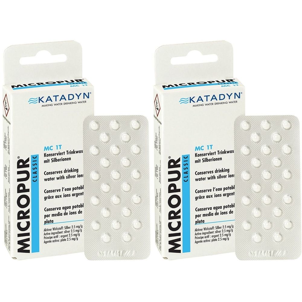 Micropur Classic MC 1T Tabletten 2x 2x100 St