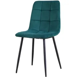 HTI-Living Stuhl Mesa Velvet Grün