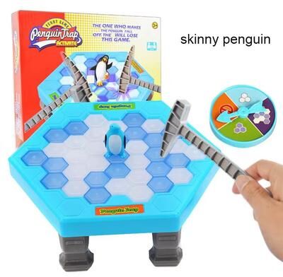 Inspired Finds Save The Penguin Ice Breaking Family Board Game Parent Child Balance Toy skinny Penguin
