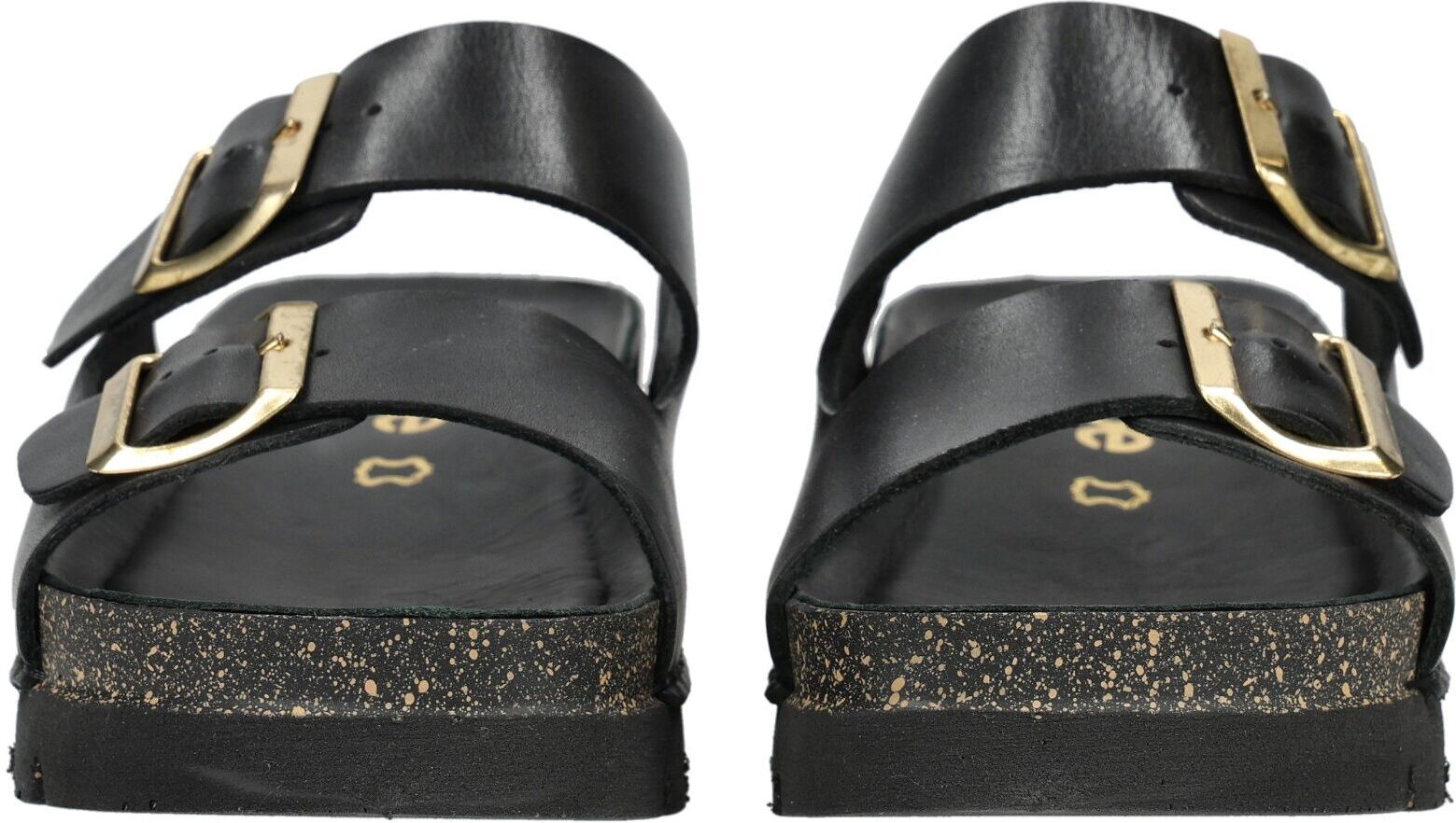 Pantolette ROHDE "Rohde Pantoletten Leder", Damen, Gr. 36, schwarz, Leder, Schuhe Pantolette