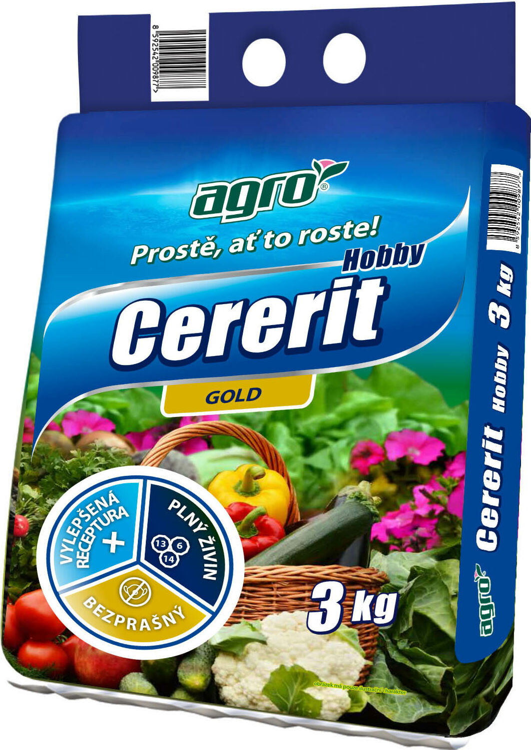 Agro Cererit Hobby GOLD meststof, 3 kg