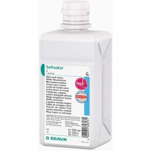 B.Braun Seife Softaskin Milde Waschlotion, Spenderflasche, pH-hautneutral, 500ml