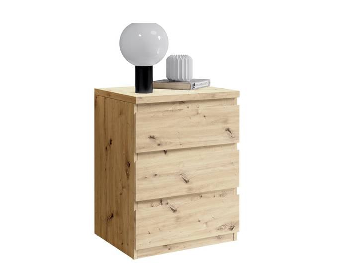 BOXXX Nachtkommode OLLI, eiche, Holznachbildung