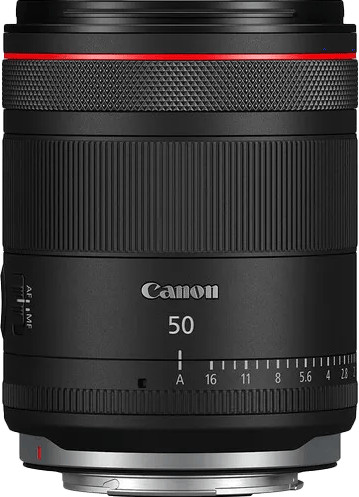 Canon RF 50mm f/1.4L VCM lens