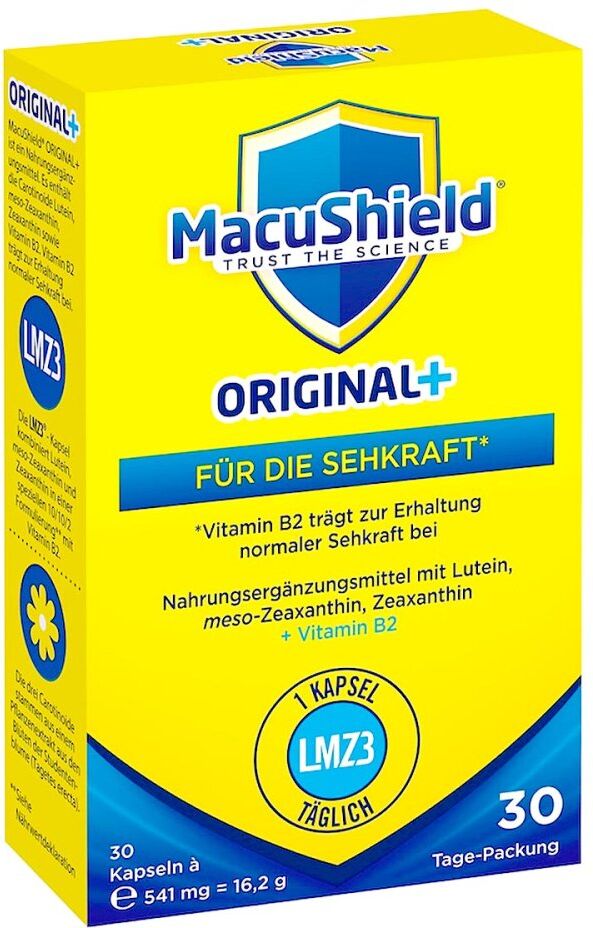 Macushield Original+ 30-tage Weichkapseln 30stk