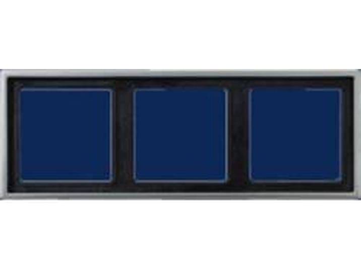Jung Aluminium/Staal/Chroom Afdekraam Schakelmateriaal - ES2983 - E28CN