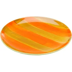 2er-Set KARE DESIGN Frühstücksteller Capri Ø 20,3 cm Steinzeug Orange