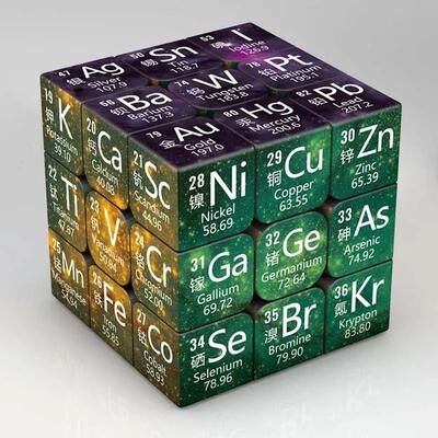 Uplifted Goods 3D Educational Magic Cube Puzzle Toy For Kids c