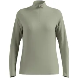 Odlo, Damen, Funktionsshirt, Rigi Mid Layer mit Halbreissverschluss (M), Grau