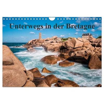 Unterwegs in der Bretagne (Wandkalender 2027 DIN A4 quer), CALVENDO Monatskalender
